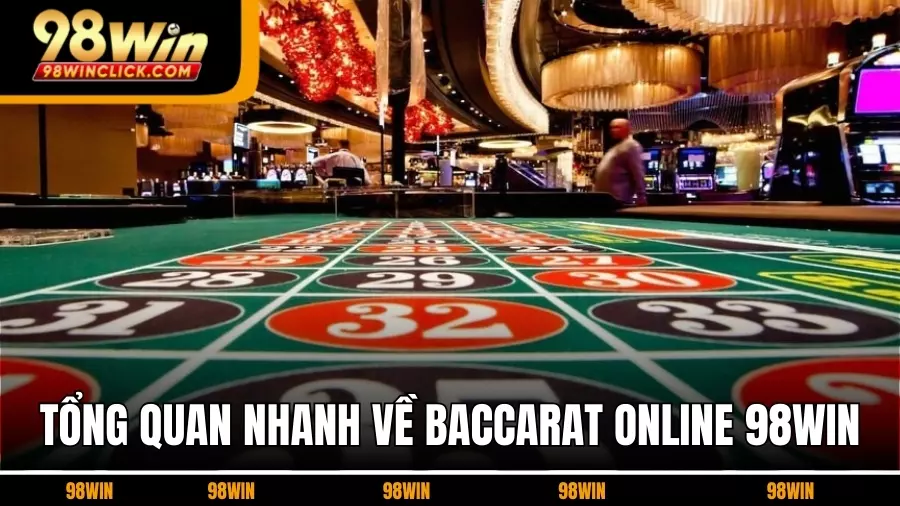 Tổng Quan Nhanh Về Baccarat Online 98WIN