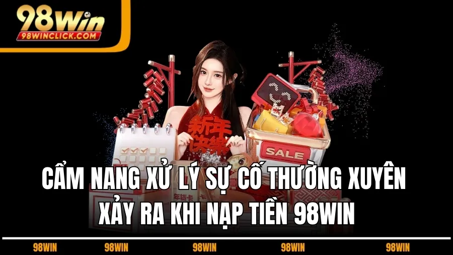Cẩm Nang Xử Lý Sự Cố Thường Xuyên Xảy Ra Khi Nạp Tiền 98WIN
